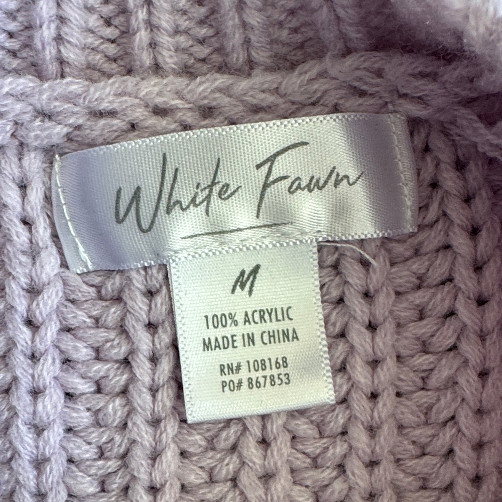 Women's Lavender Sweater - Picture 2 of 12
